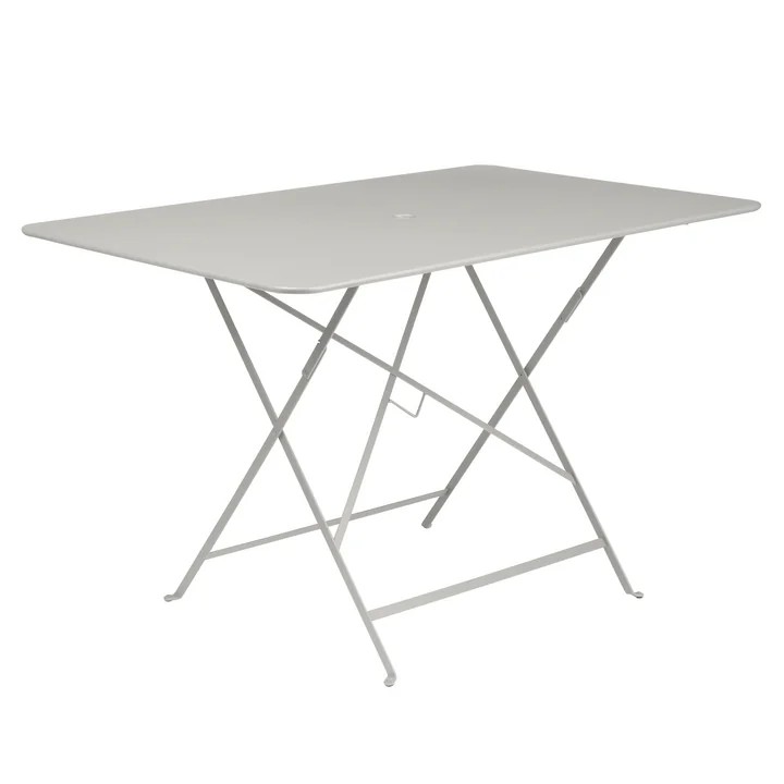Bistro Folding table, rectangular, 117 x 77 cm, clay gray by Fermob