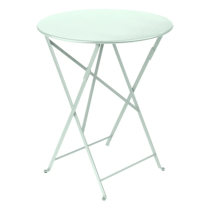 Bistro Folding table Ø 60 cm, gletschmint by Fermob