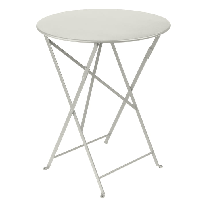 Bistro Folding table Ø 60 cm, clay gray from Fermob