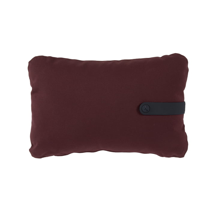 Color Mix Outdoor cushion 44 x 30 cm, wine red by Fermob