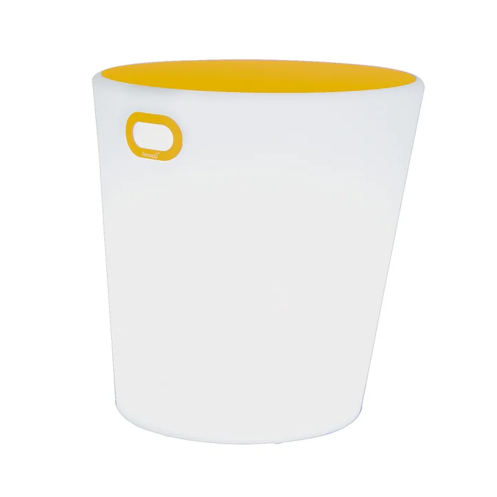 Inouï LED light stool, H 44 cm, honey by Fermob