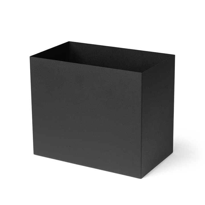 Container for Plant Box large, black by ferm Living