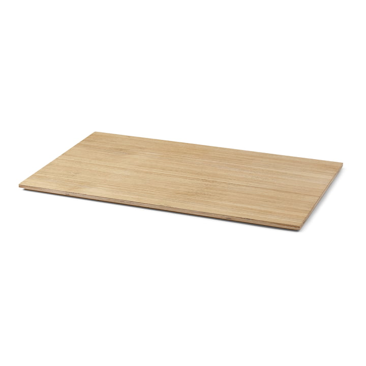 Tray for Plant Box large, oak oiled by ferm Living
