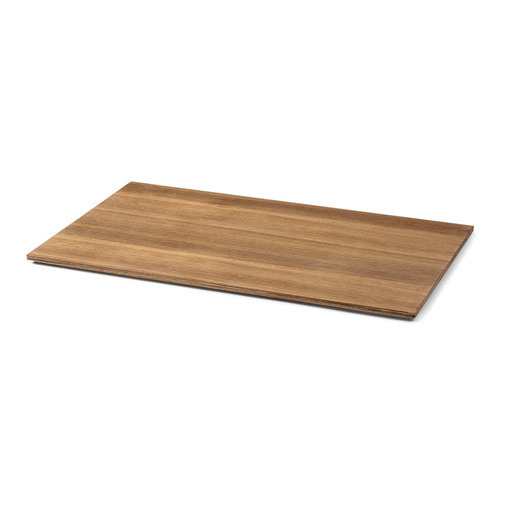 Tray for Plant Box large, smoked oak ferm Living