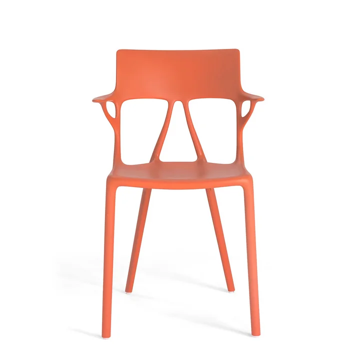 AI chair from Kartell in orange