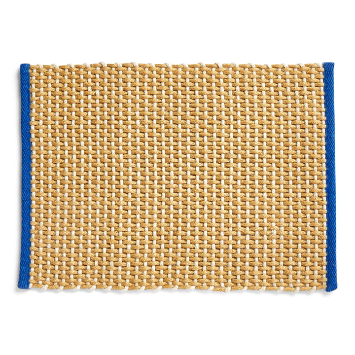 Doormat, 50 x 70 cm, yellow from Hay