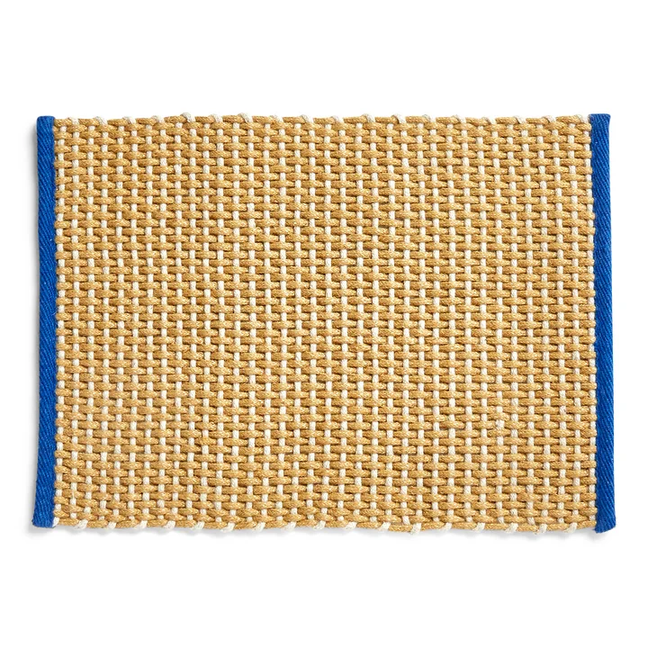 Doormat, 50 x 70 cm, yellow by HAY