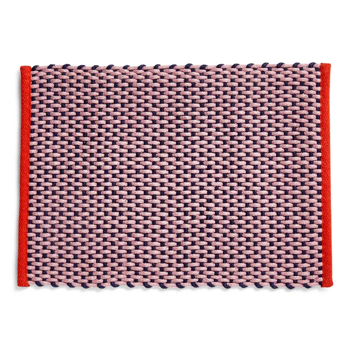 Doormat, 50 x 70 cm, pink by HAY