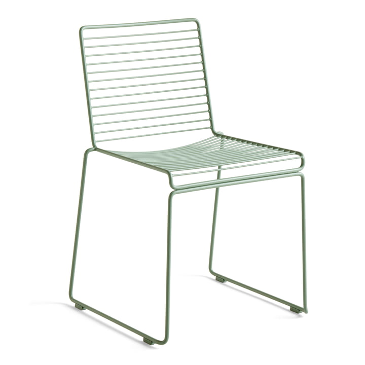 Hee dining chair, fall green from Hay