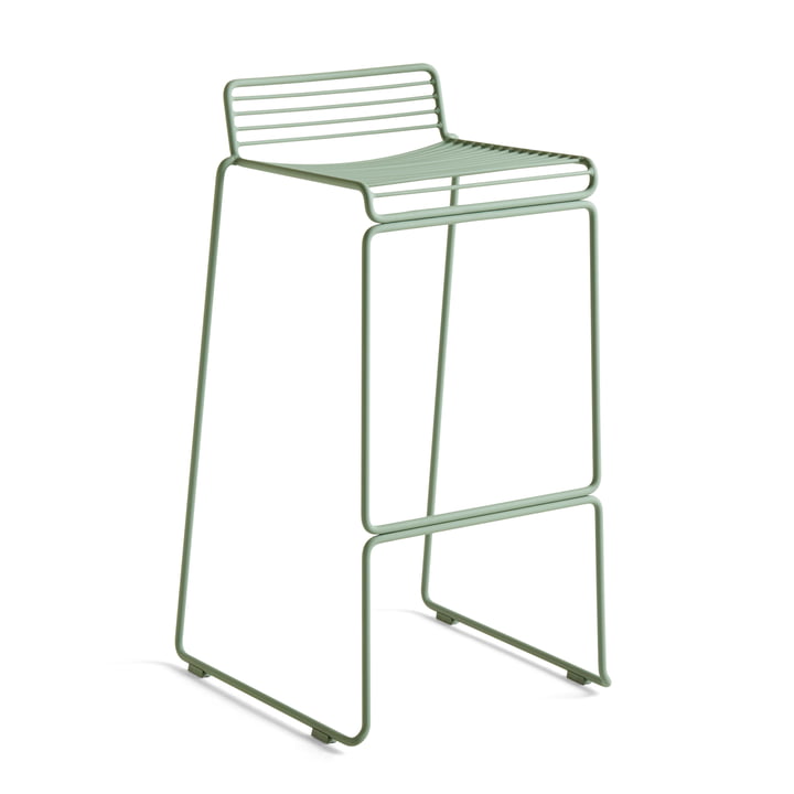 Hee Bar stool high, fall green from Hay