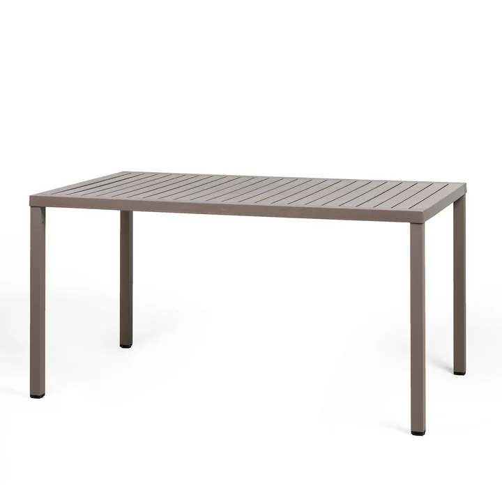 Cube Table 140, tortora from Nardi