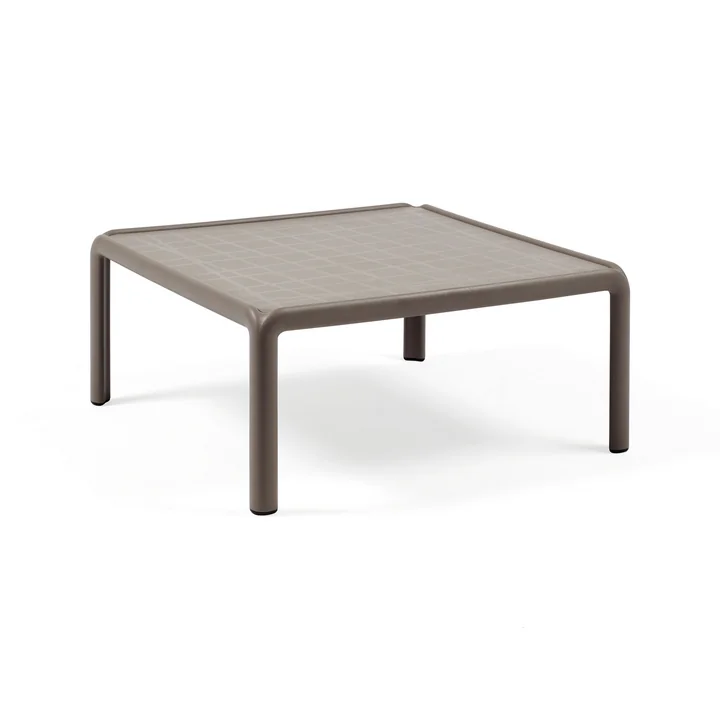 Komodo Garden table 70 x 70 cm, tortora by Nardi
