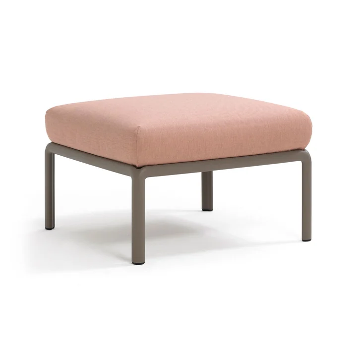 Komodo Pouf, tortora / pink quarzo from Nardi