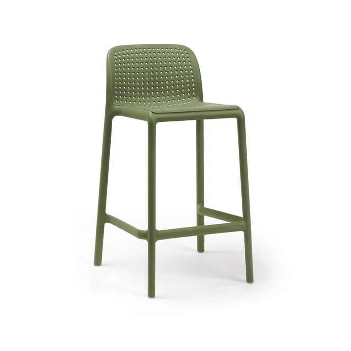 Lido Mini bar chair, agave by Nardi