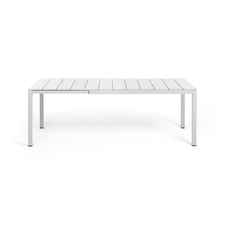 Rio Alu Extending table 140, white from Nardi