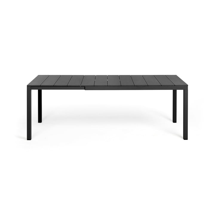 Rio Alu Extending table 140, anthracite from Nardi