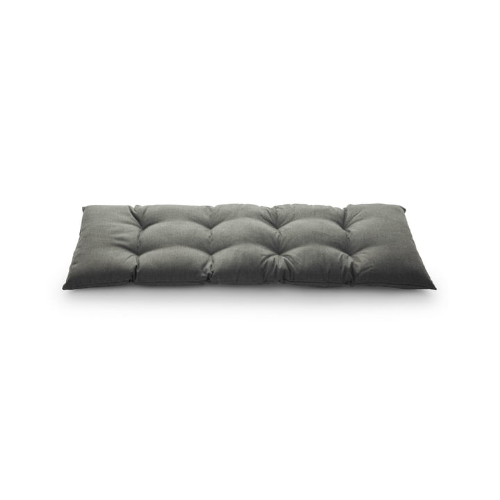 Barriere Seat cover 125 x 43 cm, charcoal by Skagerak