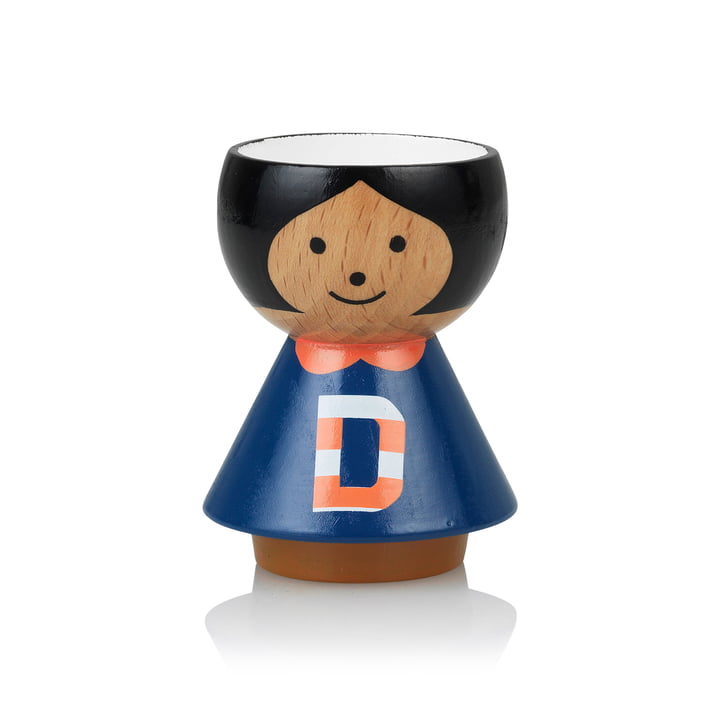 Bordfolk eggcup girl D from Lucie Kaas