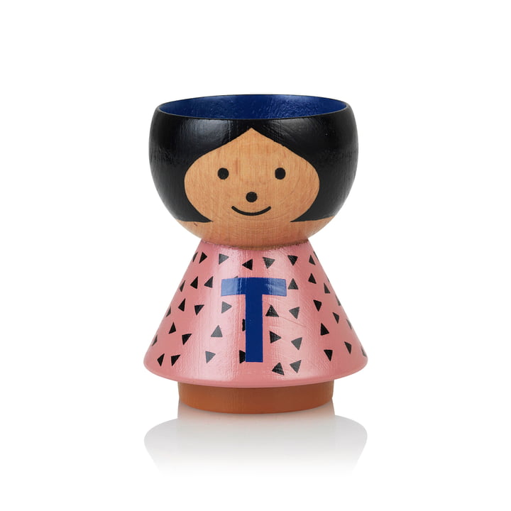 Bordfolk eggcup girl T by Lucie Kaas