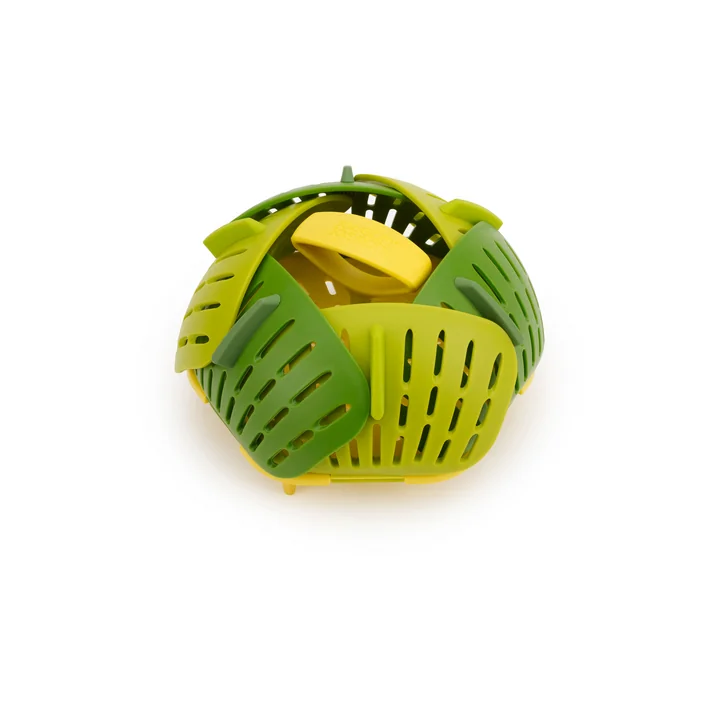 Bloom foldable steamer insert, green from Joseph Joseph