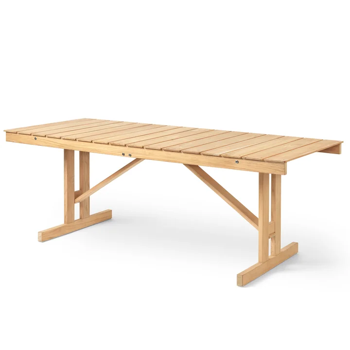 BM1771 Table 78 x 19 4. 5 cm from Carl Hansen in untreated teak