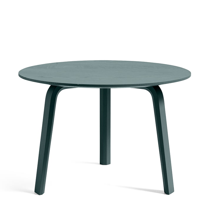 Bella Coffee table Ø 60 cm / H 39 cm from Hay in oak brunswick green stained