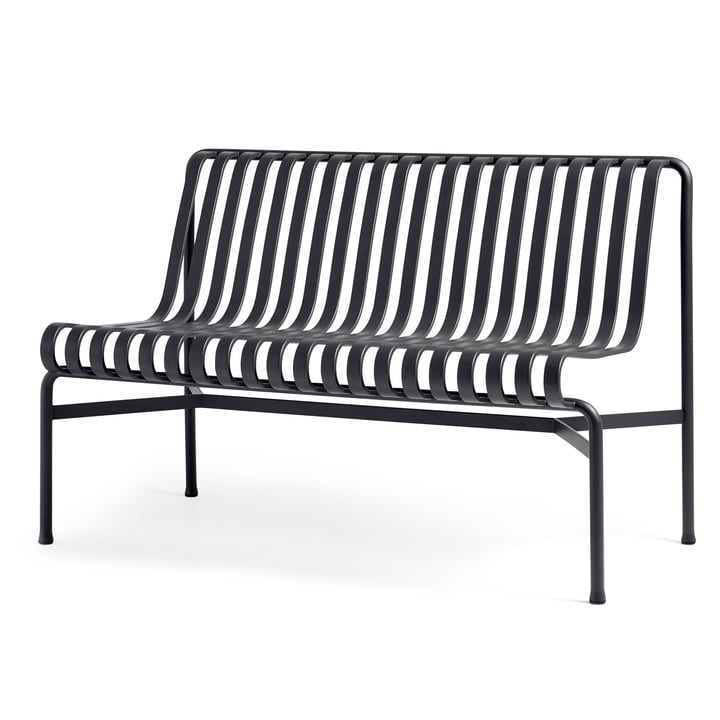 Palissade Dining Bench without armrests from Hay in anthracite