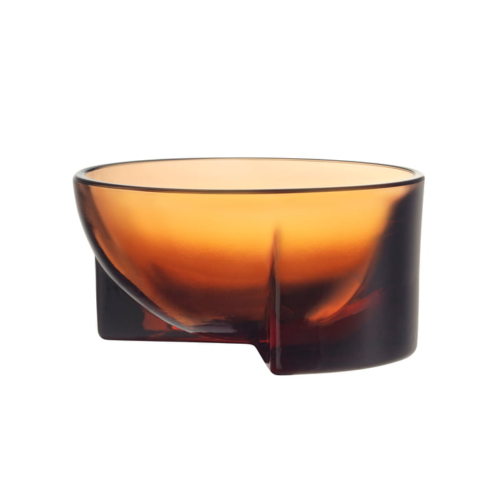 Kuru glass bowl 130 x 60 mm from Iittala in Sevilla-orange
