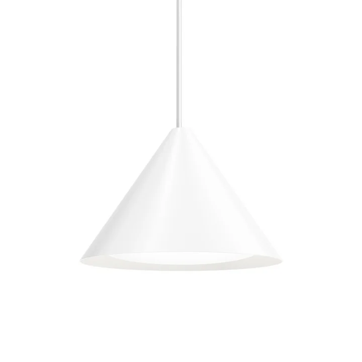 Keglen LED pendant light Ø 400 mm from Louis Poulsen in white