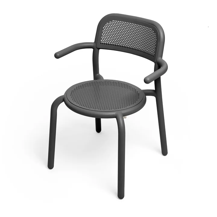 The Toní armchair from Fatboy in the color anthracite