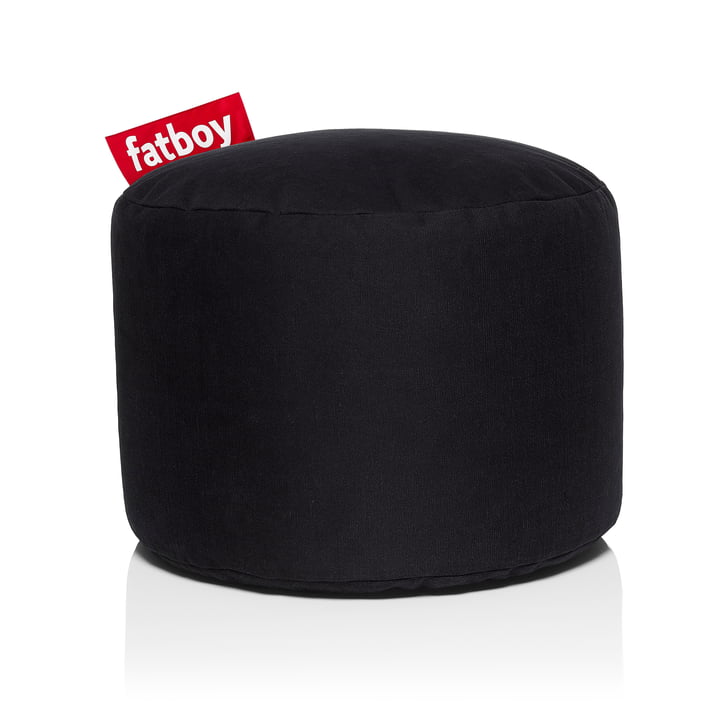 Point Stonewashed stool from Fatboy in black