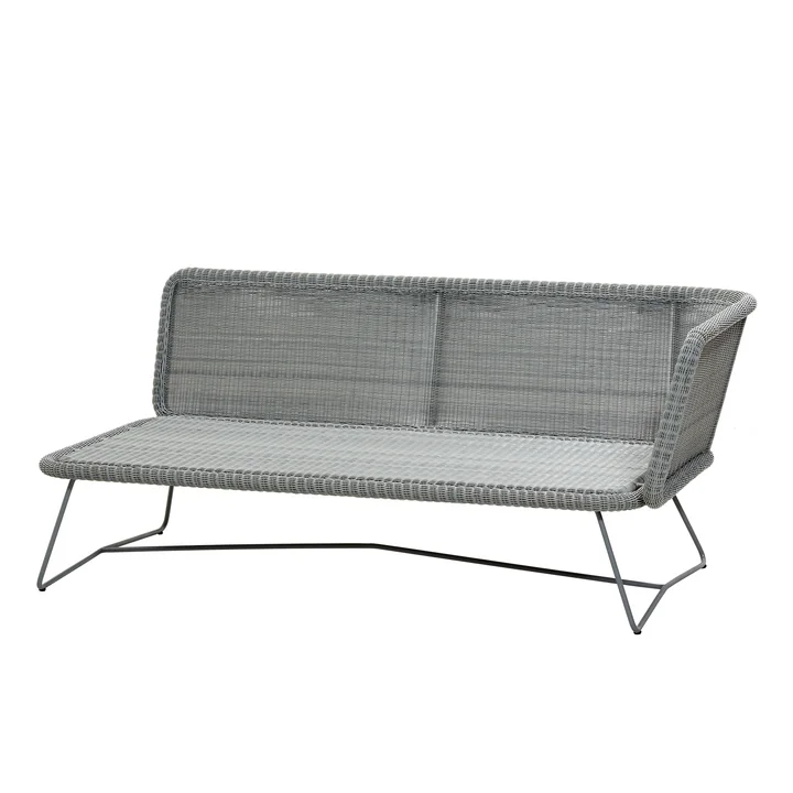 Horizon Module sofa 2-seater left, light grey from Cane-line