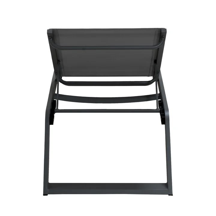 Siesta sun lounger, grey by Cane-line