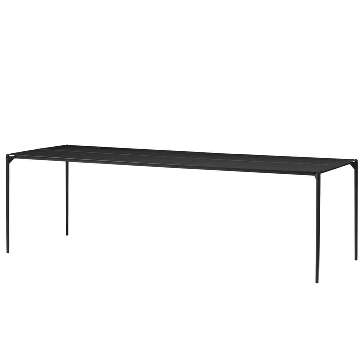 Novo table 240 x 90 cm from AYTM in black