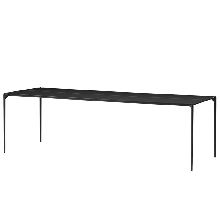 Novo Table 240 x 90 cm from AYTM in black