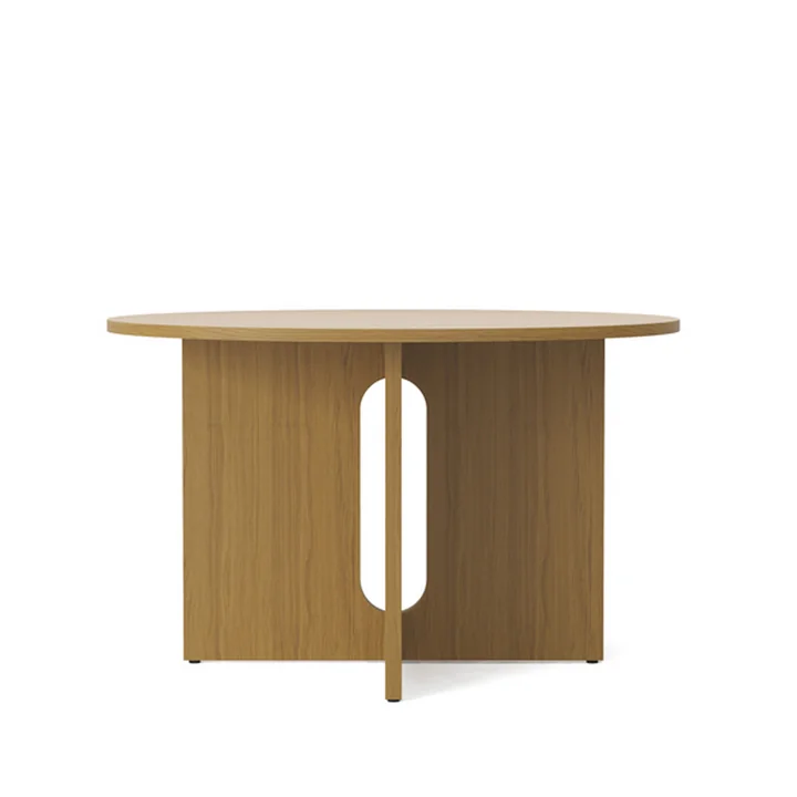 Androgyne Table, Ø 120 x H 73 cm, oak from Audo
