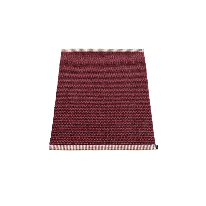 Mono carpet 60 x 85 cm from Pappelina in zinfandel / rose taupe