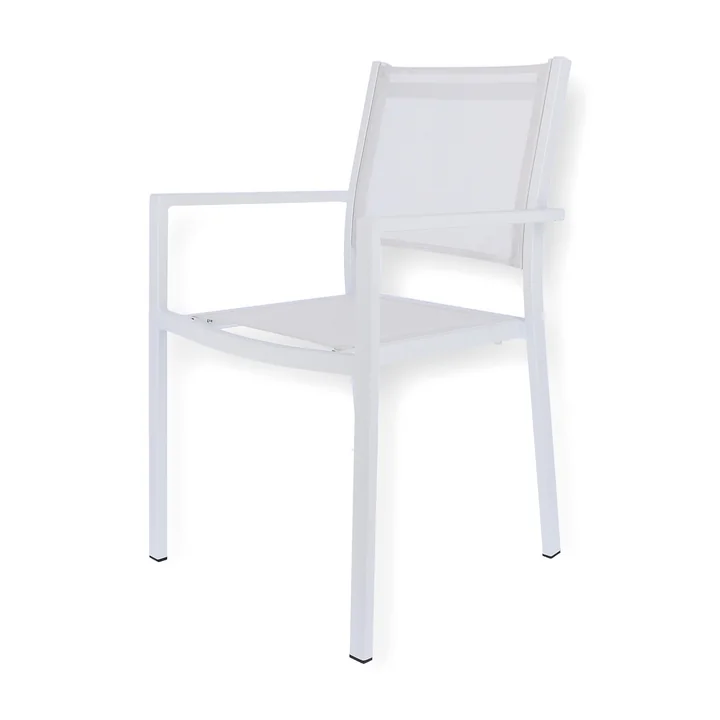 Aria Fiam stacking chair in white