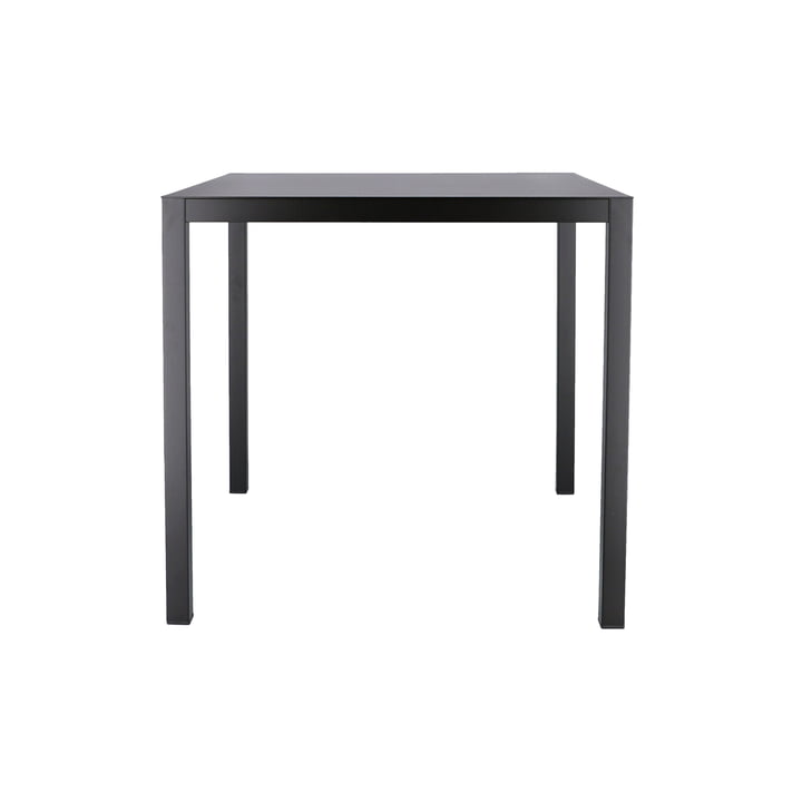 Aria Table 80 x 80 cm from Fiam in black