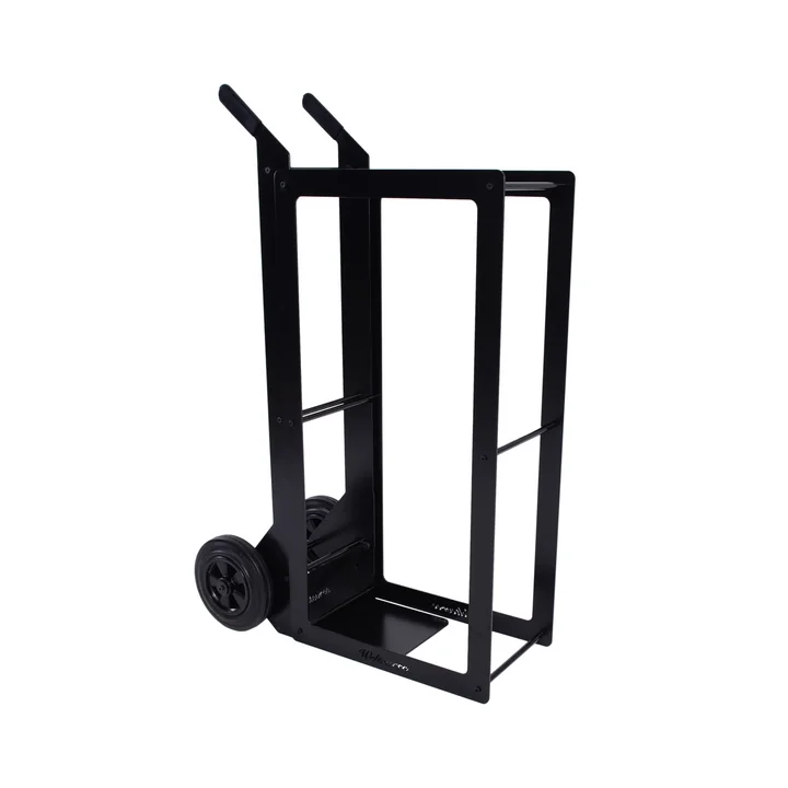 Woodstock wood stacker and oven cart from Weltevree
