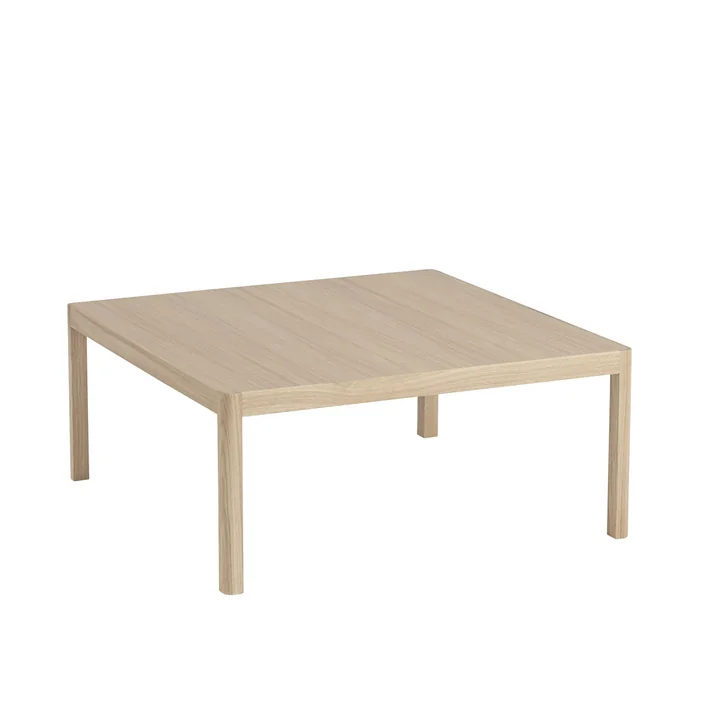 Workshop Coffee table 86 x 86 cm from Muuto in oak