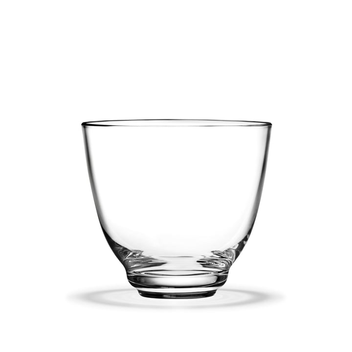 Flow Water glass 35 cl from Holmegaard in clear