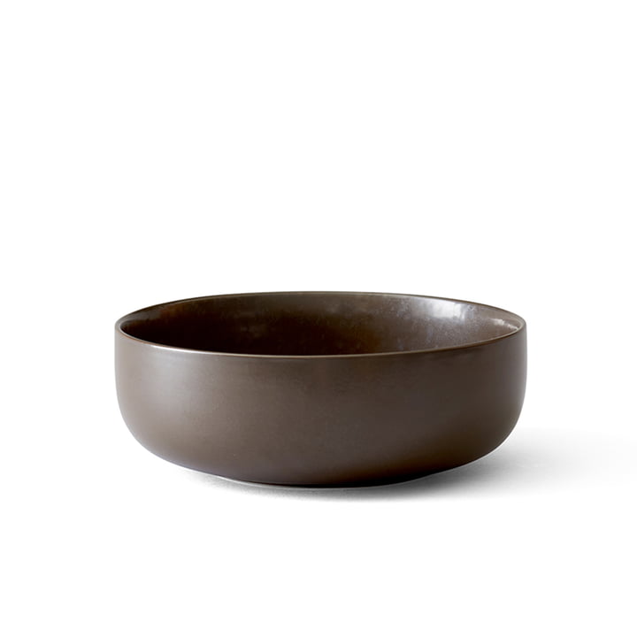 New Norm bowl Ø 17,5 cm from Menu in dark glazed