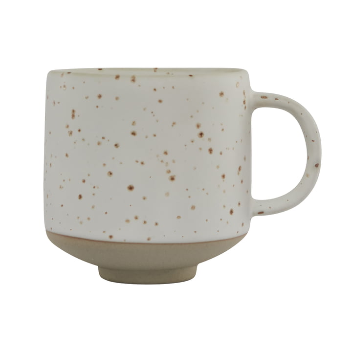 Hagi cup, white / light brown from OYOY