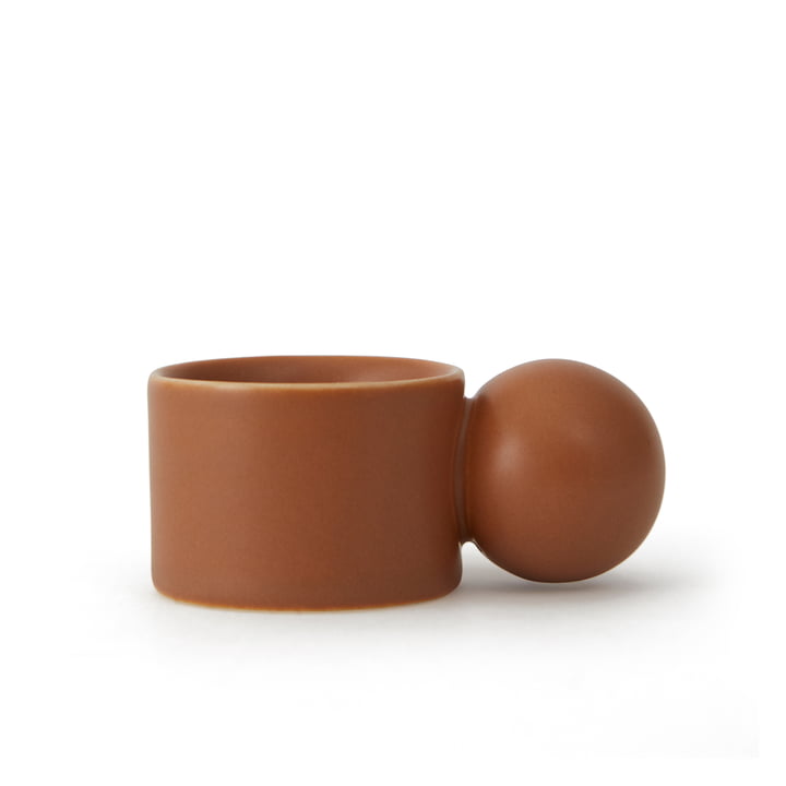 Inka Egg cup, caramel (set of 2) from OYOY