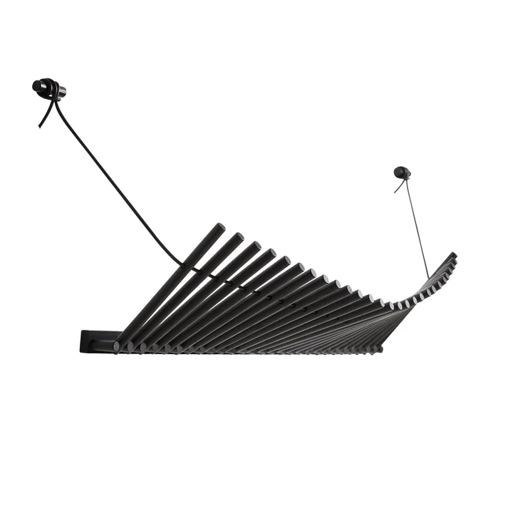 Knaegt wall wardrobe from Woud in black