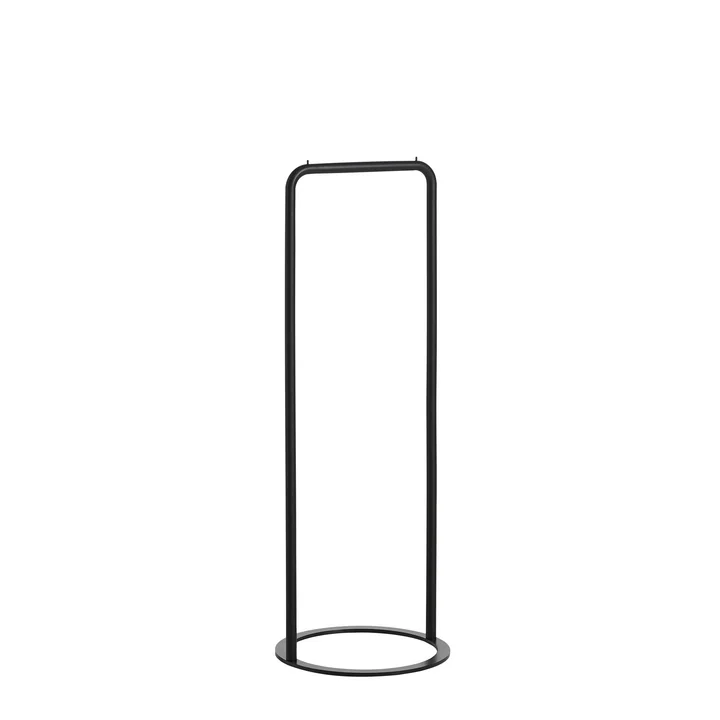 O & O Coat rack small from Woud in black
