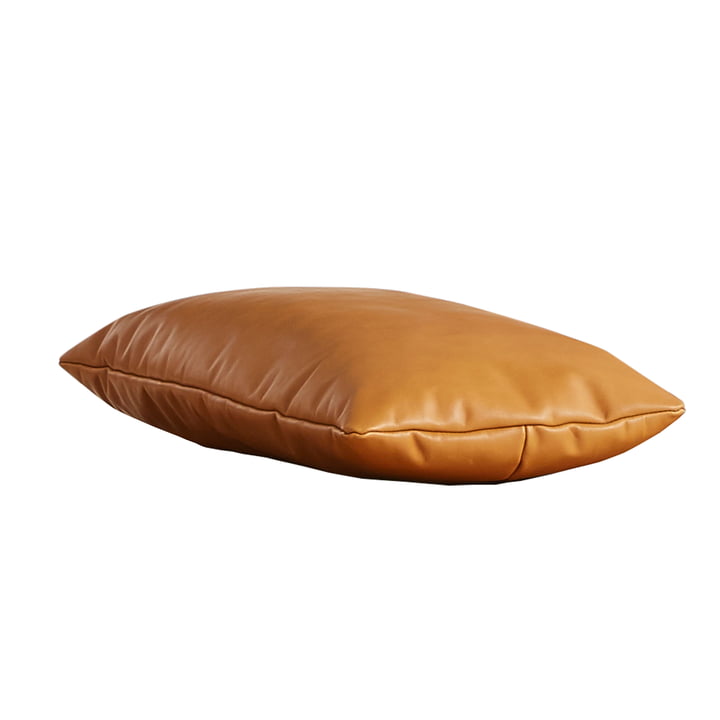 Level Daybed pillow from Woud in cognac