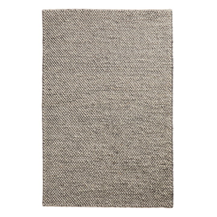 Tact carpet 170 x 240 cm from Woud in dark grey