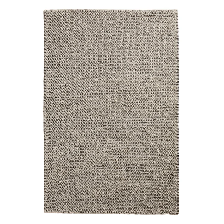 Tact carpet 170 x 240 cm from Woud in dark grey
